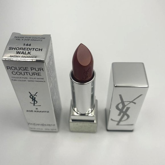 YSL ROUGE PUR COUTURE X ZOË KRAVITZ 144 SHOREDITCH WALK BRAND NEW - Picture 3 of 4